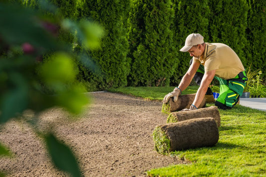 what to put under turf before laying
