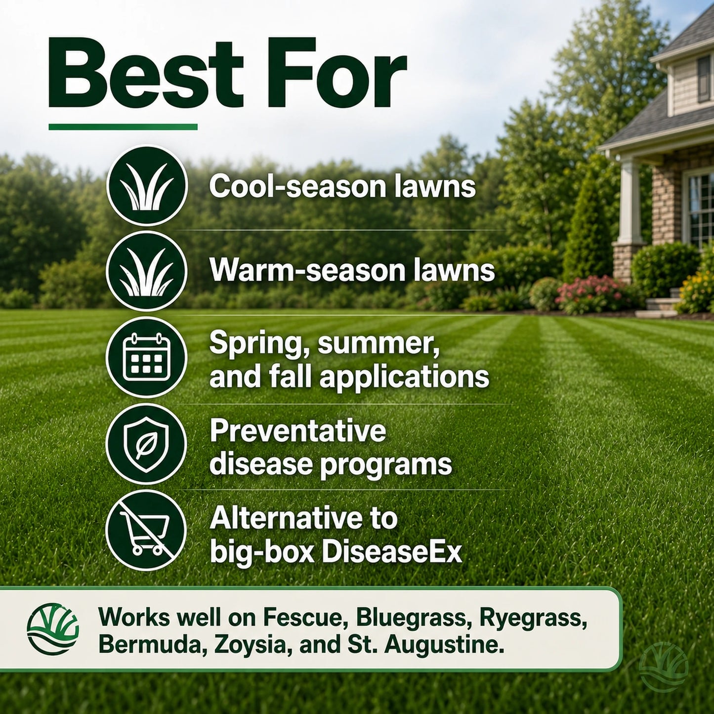 azoxy fungicide best for lawn types