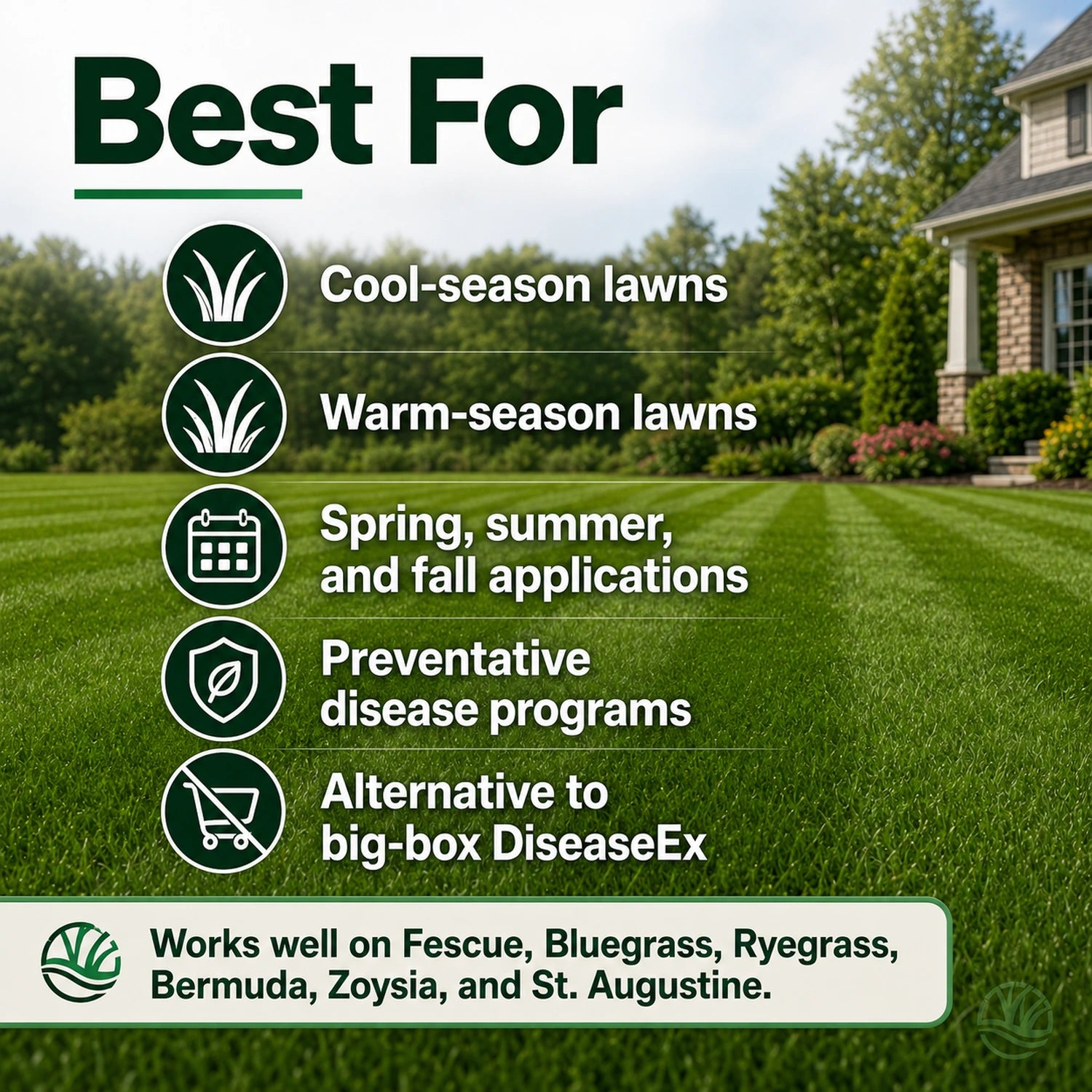 azoxy fungicide best for lawn types