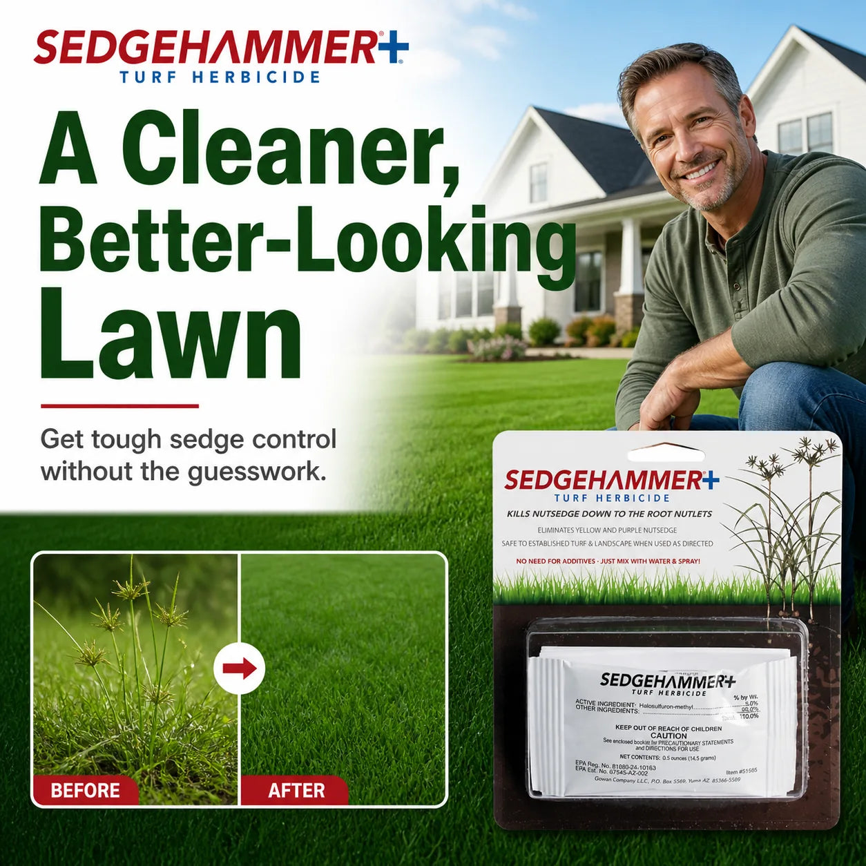 Sedgehammer Plus Weed Control