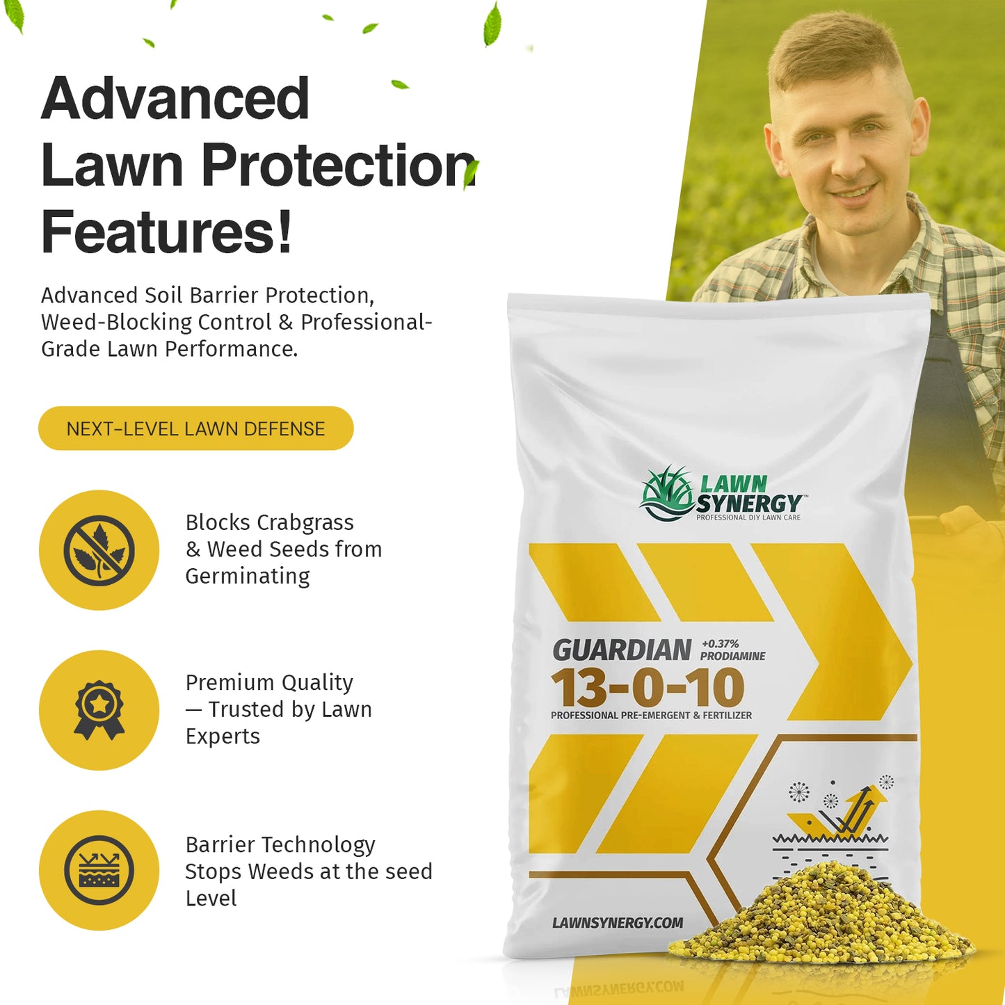 Guardian Pre-emergent 13-0-10 Fertilizer