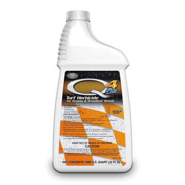 Q4 Plus Turf Herbicide for Grassy & Broadleaf Weeds Quart