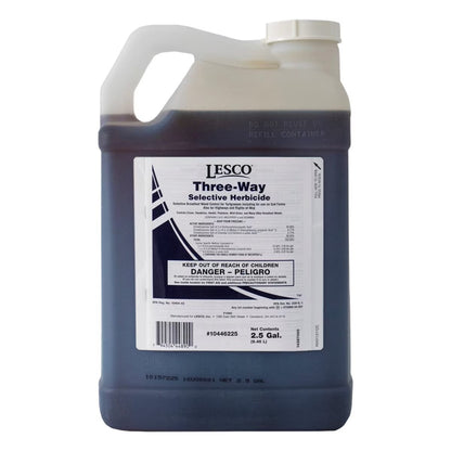 LESCO Three-Way Broadleaf Liquid Weed Control 2.5 Gallon