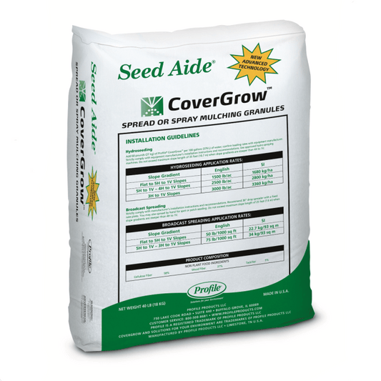 Seed Aide Cover Grow | Water Retaining Seed Starting Mulch 40 lb. Bag