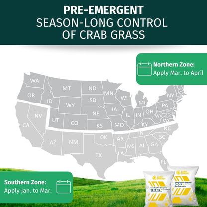 LESCO 13-0-5 Stonewall Pre-Emergent 0.43% Plus Fertilizer 50 lbs.