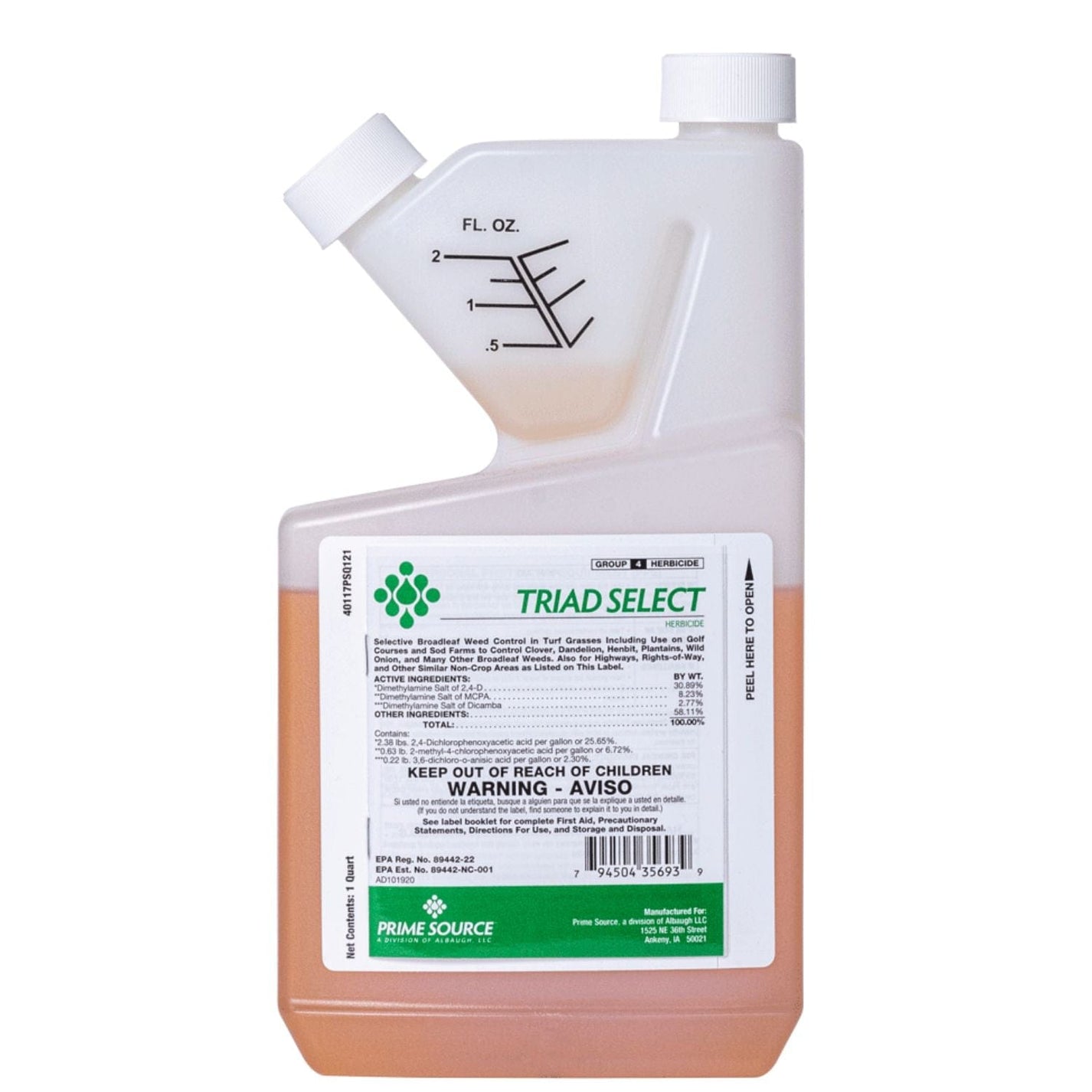 Triad Select Herbicide – Broadleaf Weed Control for Lawns