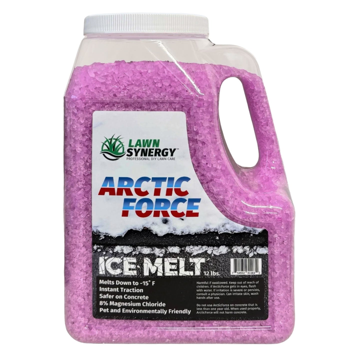 Ice Melt - Fast-Acting, Concrete-Safe Deicer