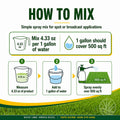 how to mix atrazine weed killer