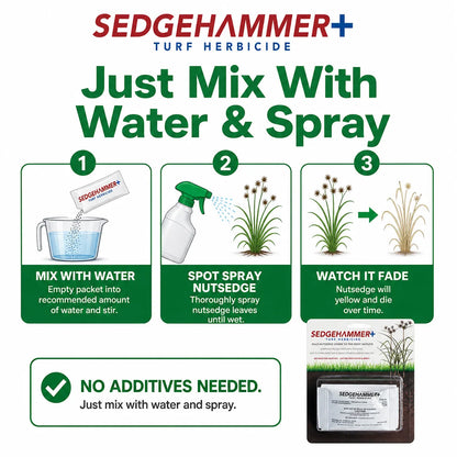 Sedgehammer Plus Weed Control