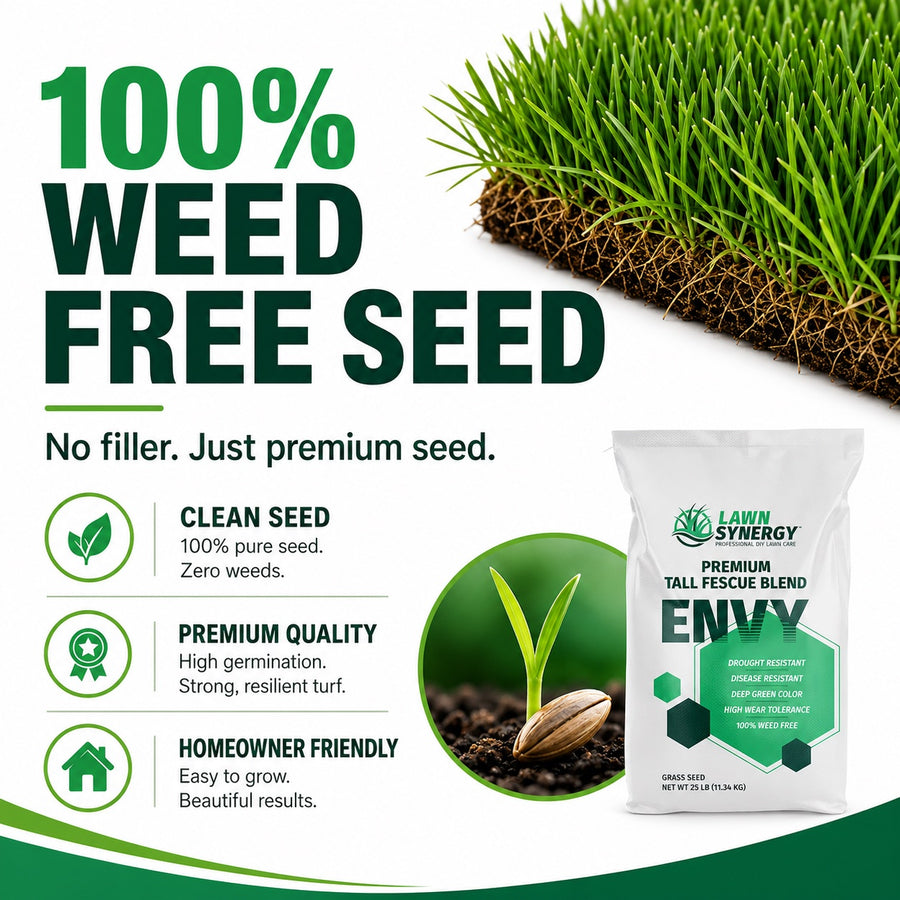 Envy Premium Tall Fescue Grass Seed Blend