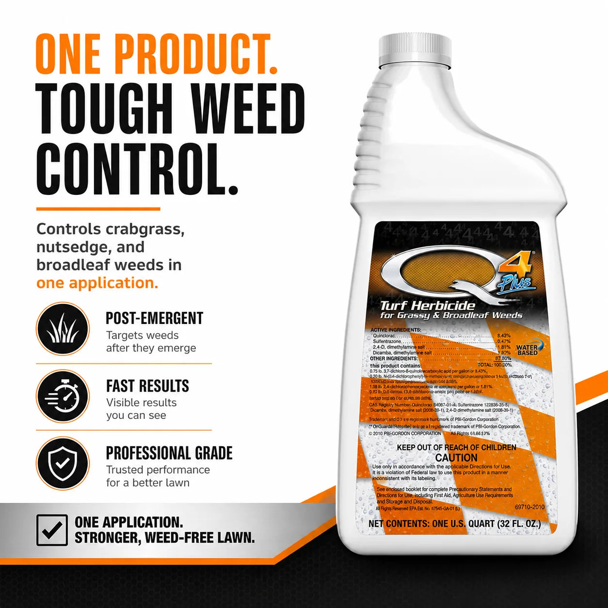 Q4 Plus Weed Control