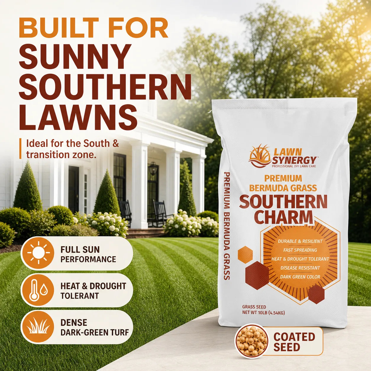 Southern Charm Bermuda Grass Seed