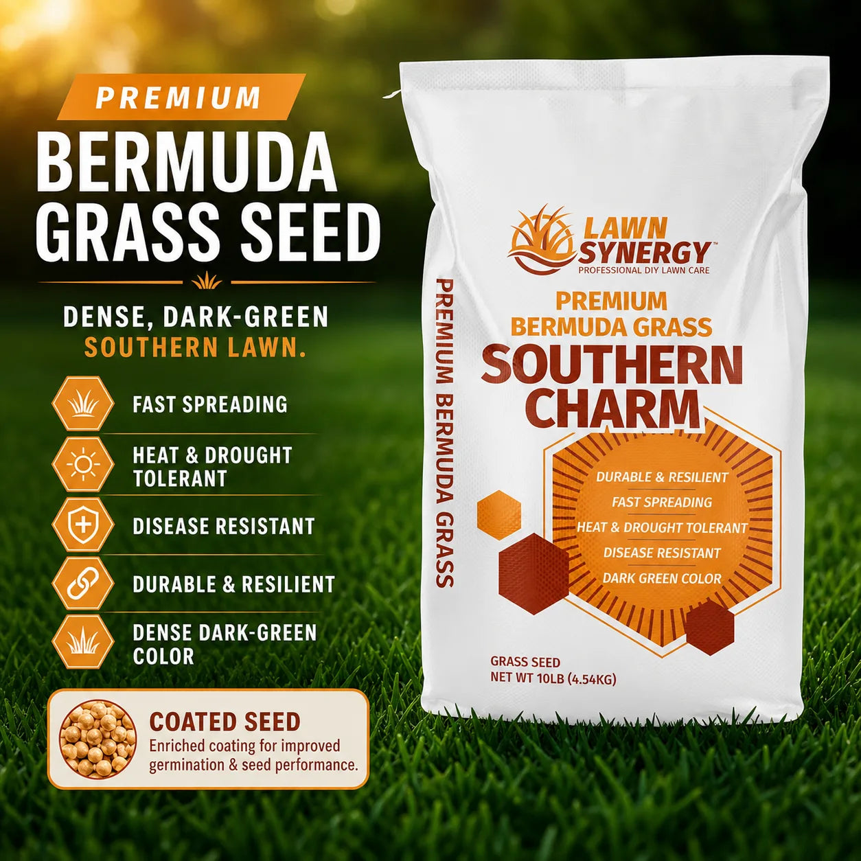 Southern Charm Bermuda Grass Seed