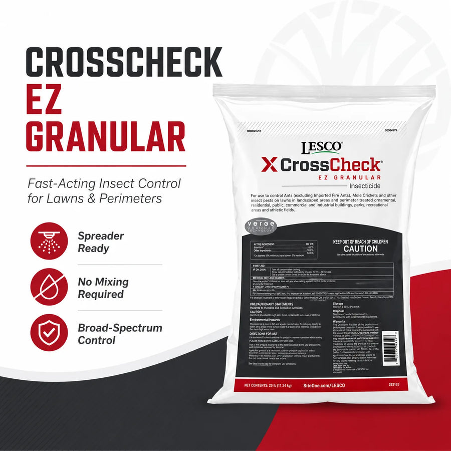 LESCO Crosscheck EZ Granular Insecticide - Lawn Pest Control for