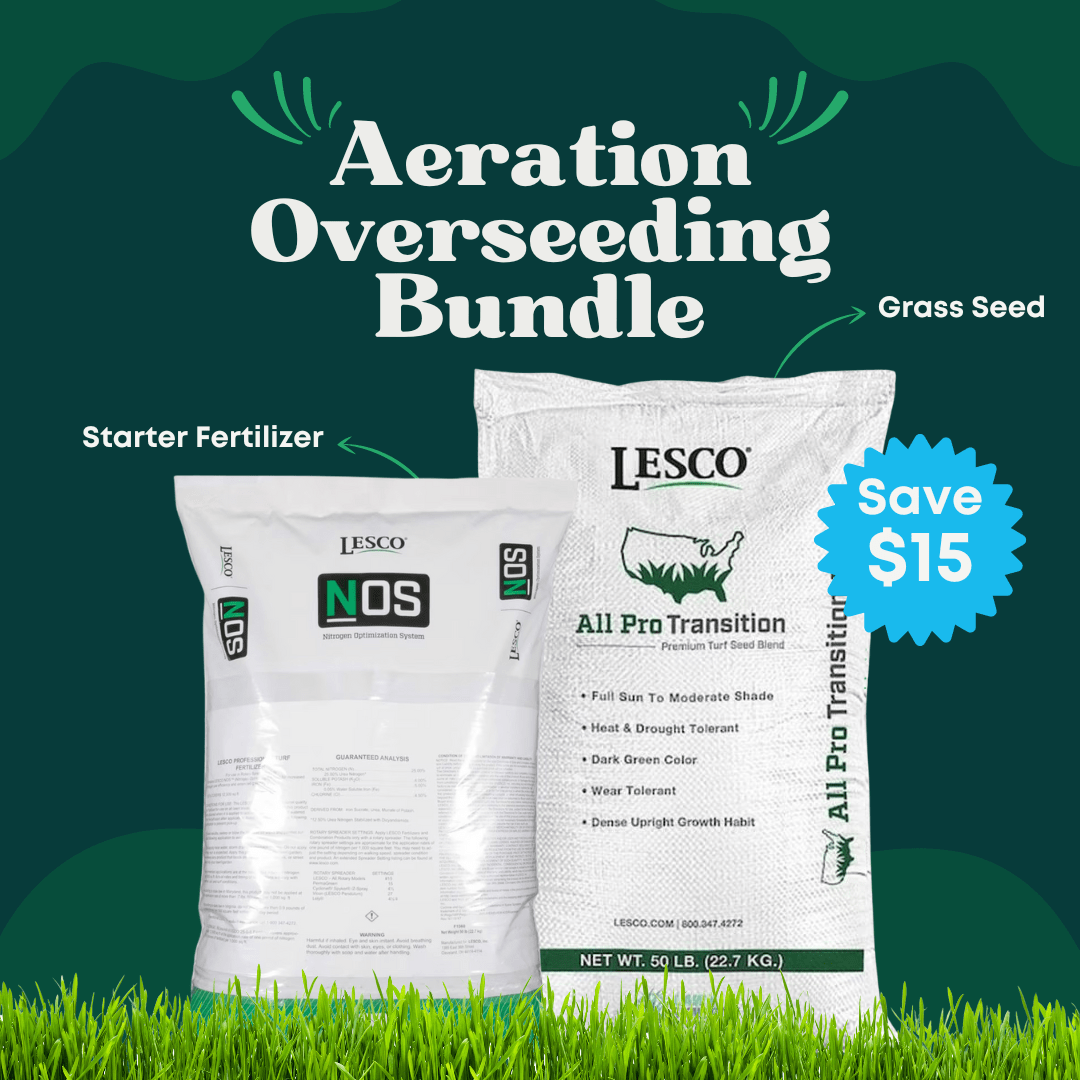 Aeration & Overseeding Tall Fescue Bundle