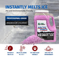 12 lb ice melt jug purple