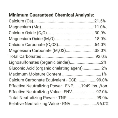 lime light domomitic lime label