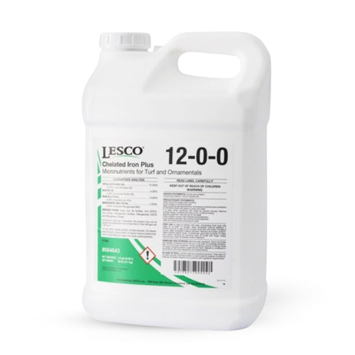 Lesco 12-0-0 liquid iron fertilizer