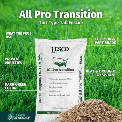 Lesco Transition Fescue Grass Seed