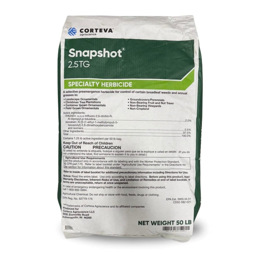 Snapshot 2.5 TG Herbicide - Pre-Emergent Weed Control for Landscapes