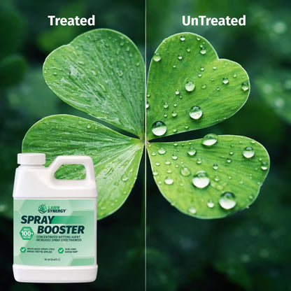 spray booster sticker non ionic surfactant on clover