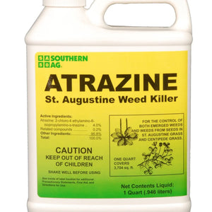 Atrazine weed killer for st. augustine grass