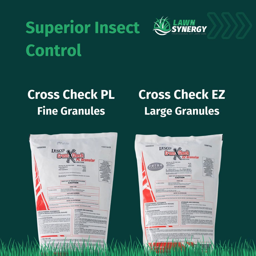LESCO Crosscheck PL Granular Insecticide - Lawn Pest Control