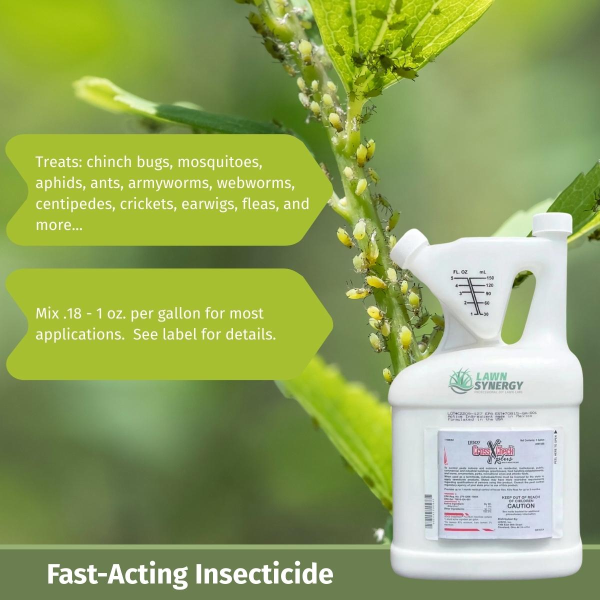 cross check liquid insecticide features