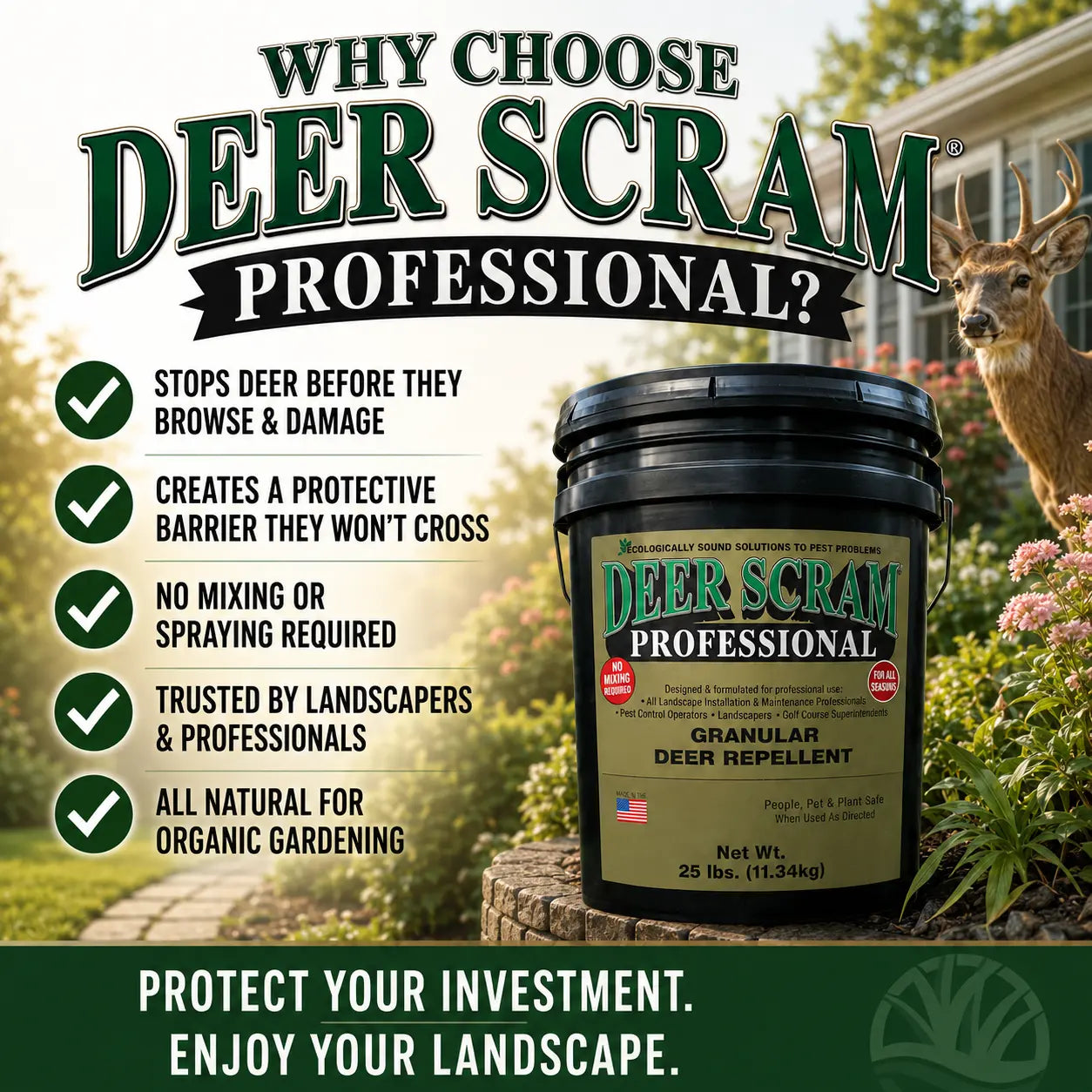 Deer scram professional Repellent