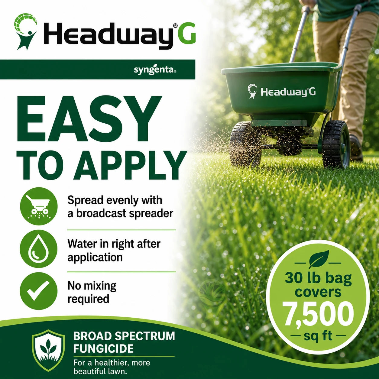 how to apply headway g fungicide