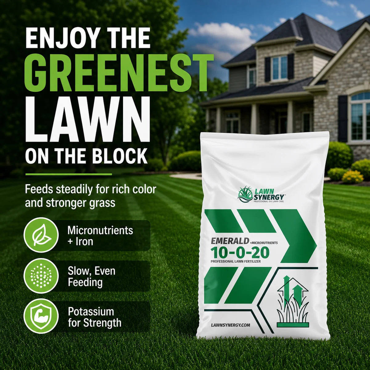Emerald 10-0-20 Lawn Fertilizer