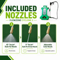 FlowZone Backpack Sprayer - Cyclone 3 Battery Operated