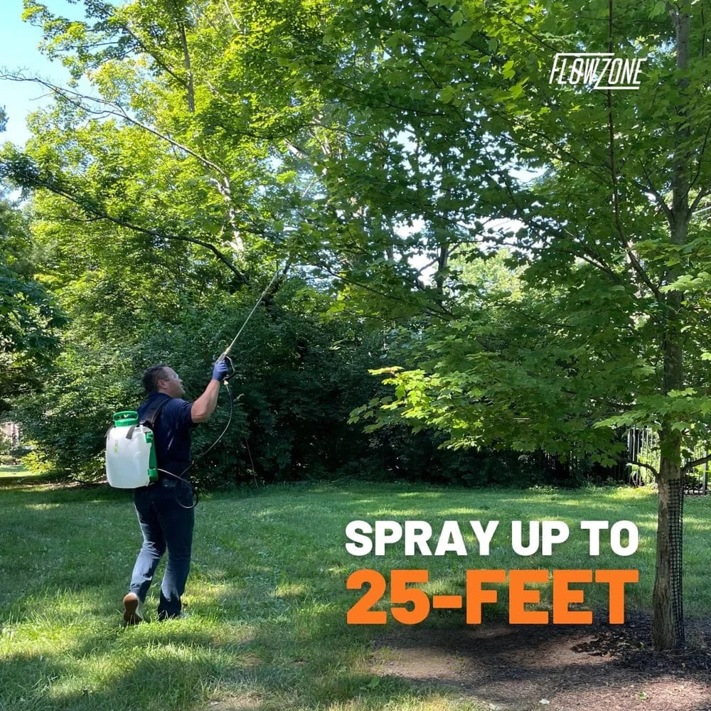 Flowzone Storm 2.5 gallon Battery operated Backpack sprayer