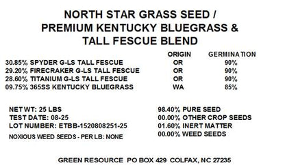 north star grass seed varieties