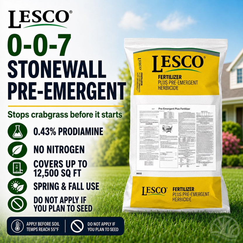 Lesco Pre Emergent 0 0 7