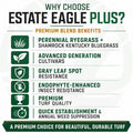 LESCO Estate Eagle Plus Grass Seed
