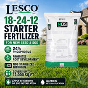 lesco starter fertilizer features