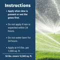 lesco weed and feed instructions