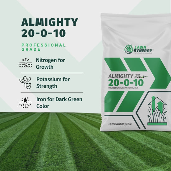 Almighty 20-0-10 Lawn Fertilizer with Iron