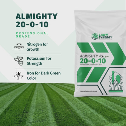 Almighty 20-0-10 Lawn Fertilizer
