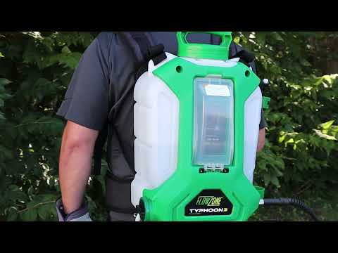 FlowZone Cyclone 3 Sprayer – 5-Gallon Battery Backpack Sprayer for Lawn ...
