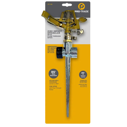 Portable impact sprinkler