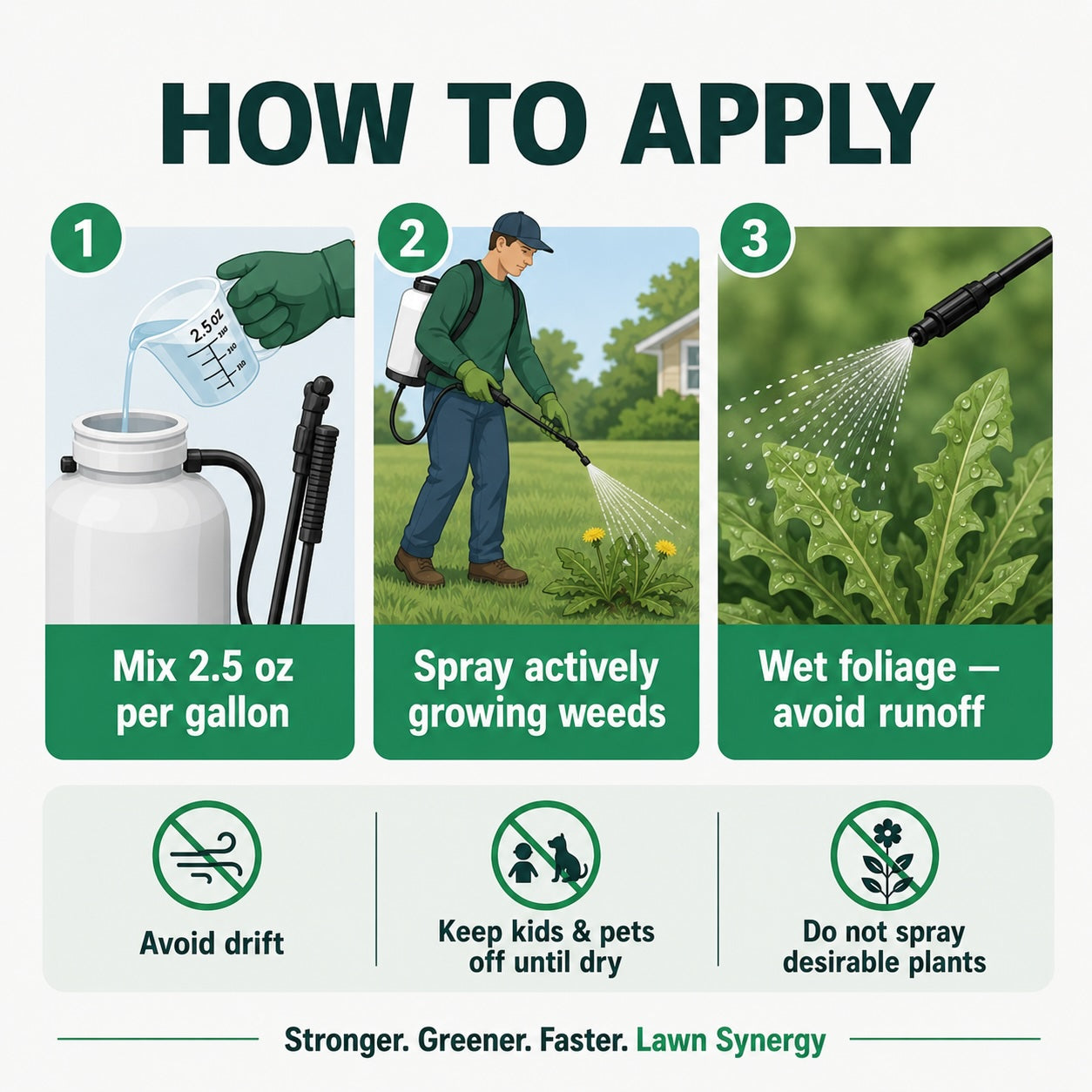 prosecutor herbicide - how to apply
