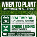 Lesco Tall Fescue Select Blend Grass Seed