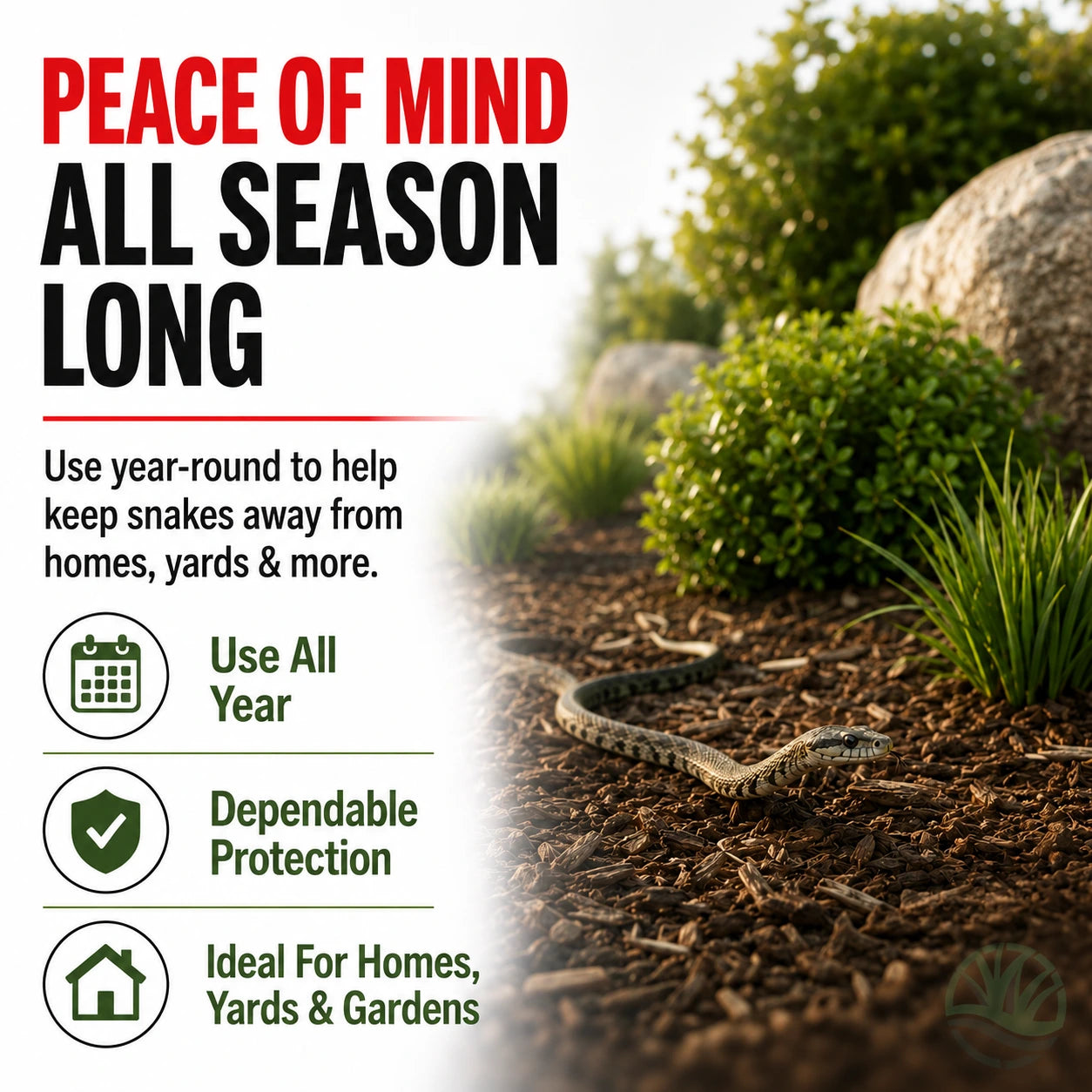 Snake Scram Professional Snake Repellent (Granular Barrier Treatment)