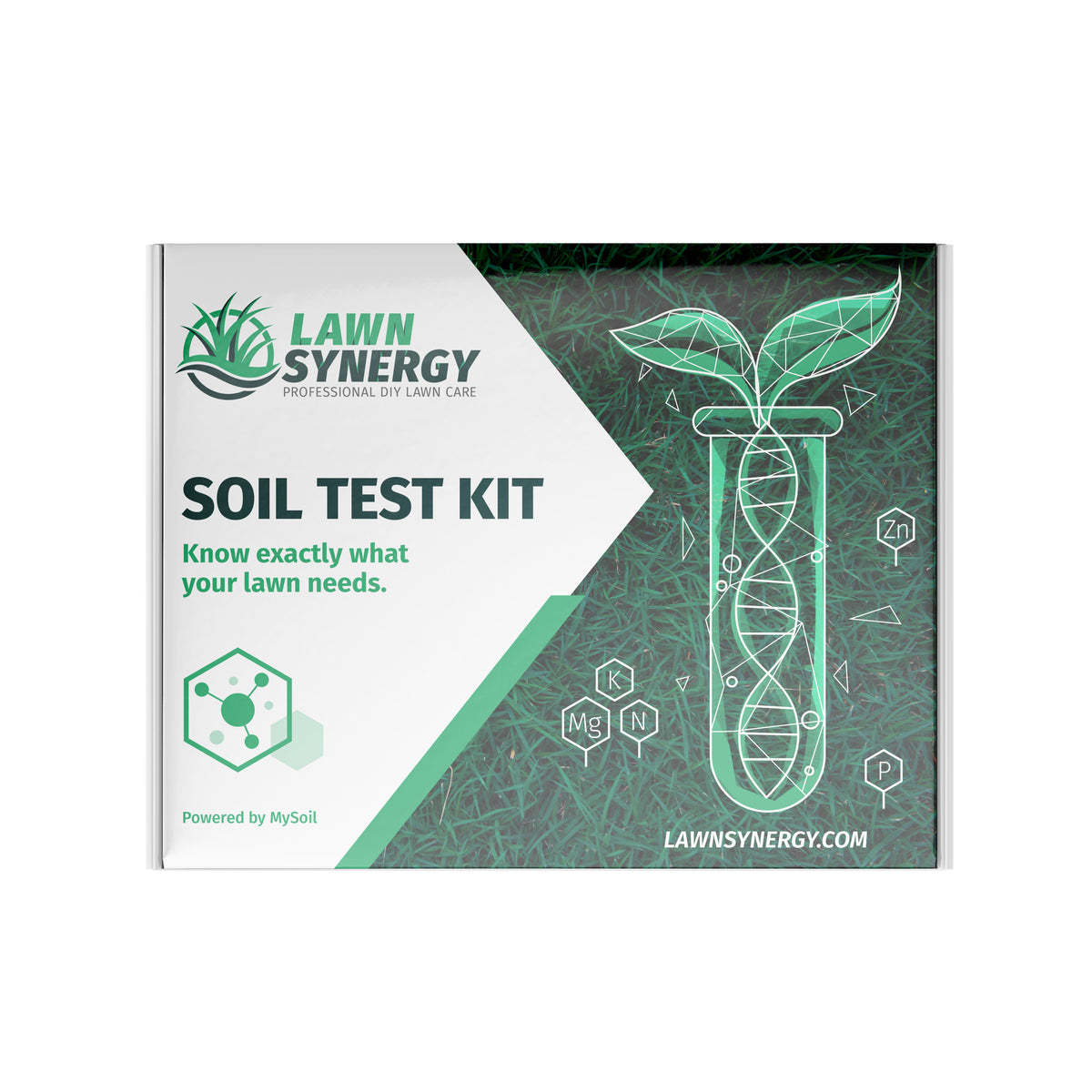 Soil Testing Kit Instant Soil Test Kit - Lawn Soil pH & Nutrient Testing