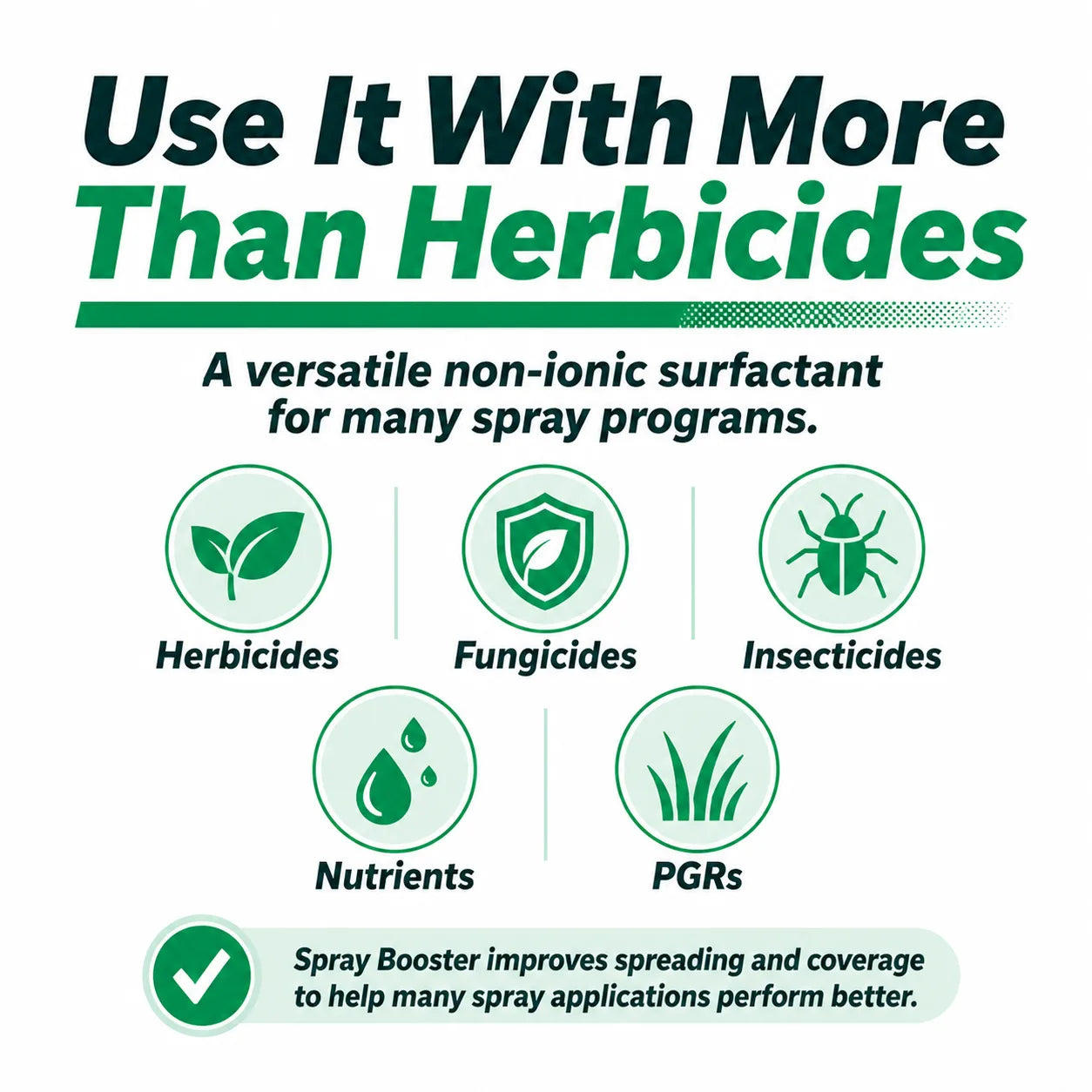 Spreader Sticker Spray Booster Surfactant