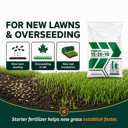 Starter Fertilizer 15-20-10