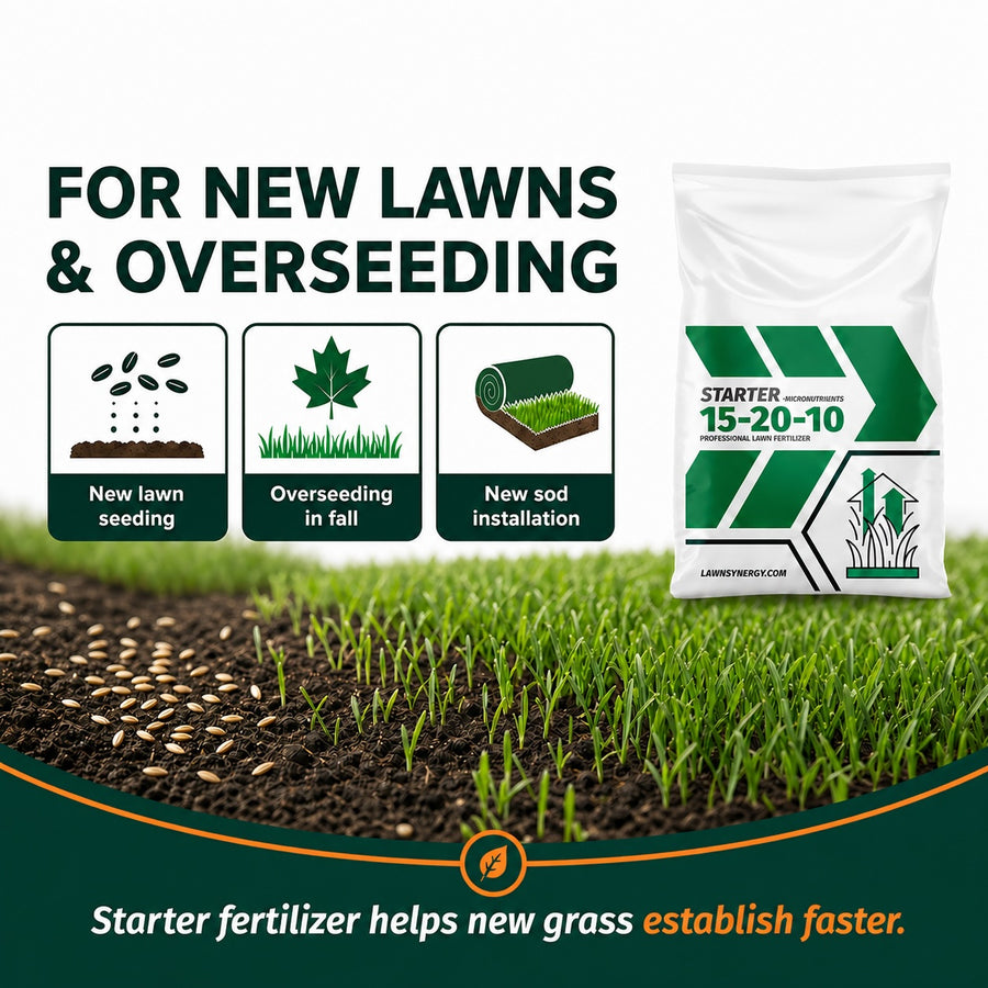 Starter Fertilizer 15-20-10