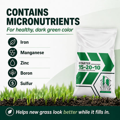 Starter Fertilizer 15-20-10